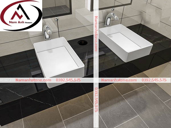 BÀN LAVABO ĐÁ BELGIUM BLACK