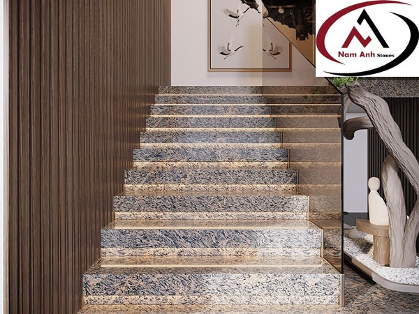 ĐÁ TIGER SKIN ỐP CẦU THANG