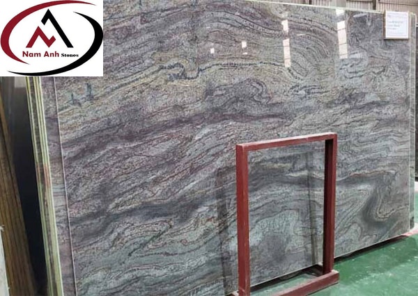 TRANH ĐÁ BLUE VELVET ỐP PHÒNG KHÁCH