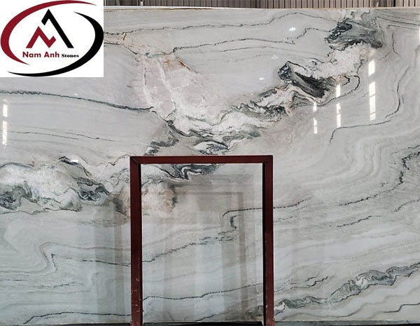 TRANH ĐÁ THẠCH ANH TỰ NHIÊN CALACATA