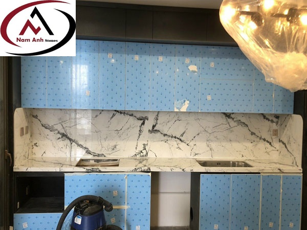 Đá bàn bếp nhân tạo nung kết NA12