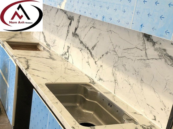 Đá bàn bếp nhân tạo nung kết NA12