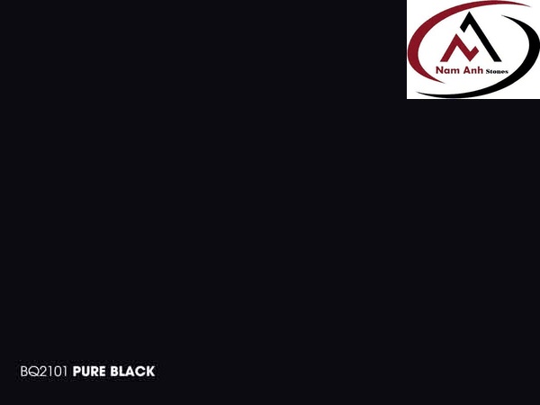 ĐÁ BÀN BẾP NHÂN TẠO PURE BLACK BQ2101