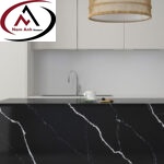 ĐÁ BÀN BẾP VICOSTONE ĐEN NA25
