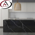 ĐÁ BÀN BẾP VICOSTONE ĐEN NA25