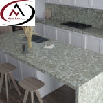 ĐÁ BÀN BẾP VICOSTONE XANH NA21