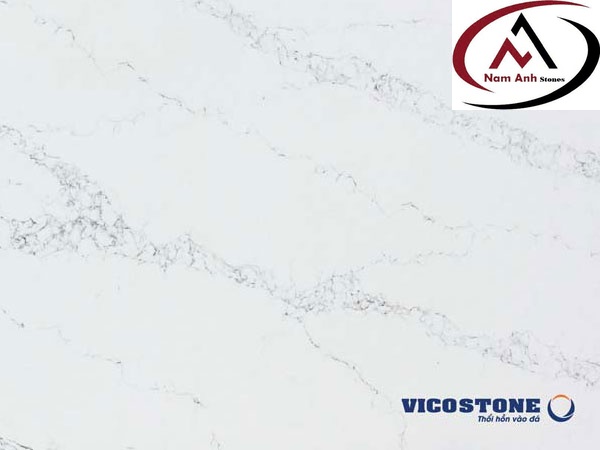 ĐÁ LÀM BÀN BẾP VICOSTONE STATUARIO BQ8628