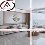 ĐÁ LÁT NỀN WHITE PEARL LN03