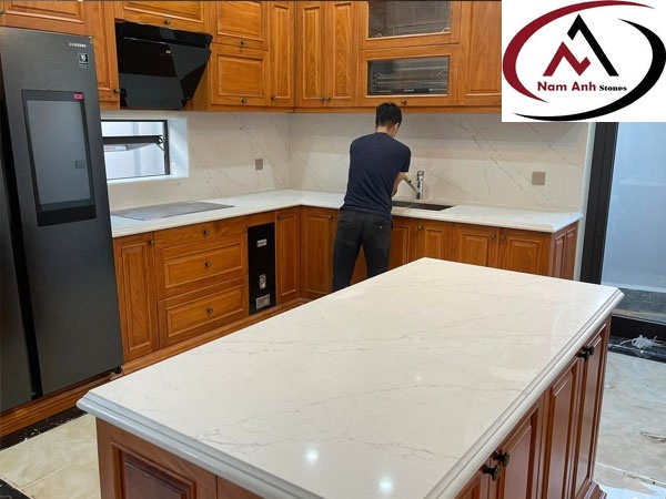 ĐÁ ỐP BẾP THẠCH ANH PS168