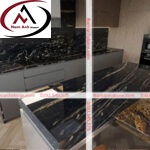 ĐÁ ỐP BẾP BLACK MAKINO NA17
