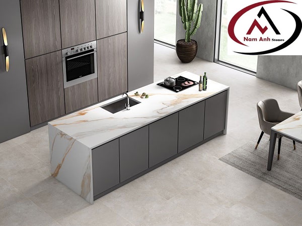 ĐÁ NUNG KẾT CALACATTA SUN