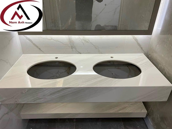 Bàn đá Lavabo Nung Kết LVB02
