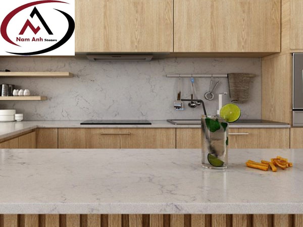ĐÁ BẾP VICOSTONE VALLEY WHITE BQ2600