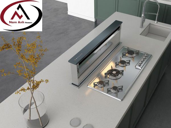 ĐÁ BẾP VICOSTONE CRYSTAL IVORY BQ850