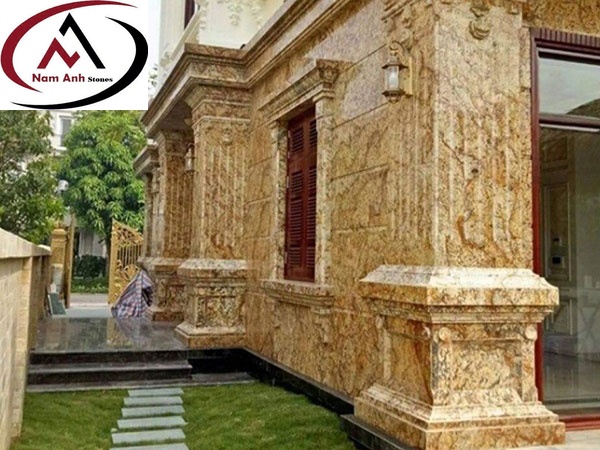 ĐÁ ỐP MẶT TIỀN GRANITE SOLARIUS