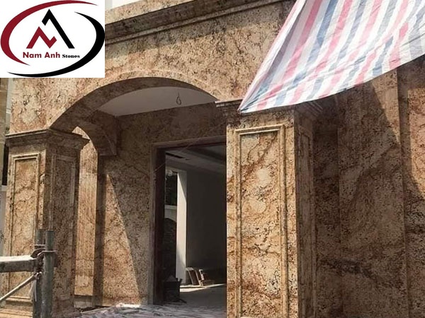 ĐÁ ỐP MẶT TIỀN GRANITE SOLARIUS