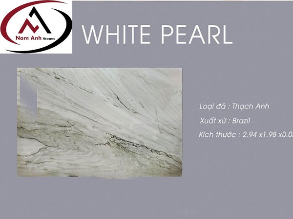 TRANH ĐÁ THẠCH ANH WHITE PEARL