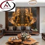 TRANH ĐÁ THẠCH ANH XUYÊN SÁNG TDSX16