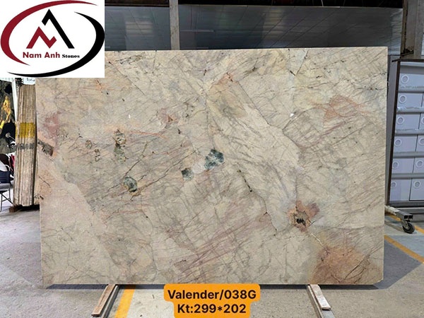 Đá Ốp Tường Phòng Khách Valender White