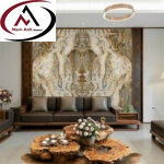 TRANH ĐÁ QUART ĐỐI XỨNG TDDX16