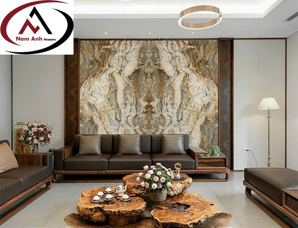TRANH ĐÁ QUART ĐỐI XỨNG TDDX16