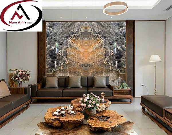 Tranh đá Quart đối xứng TDDX18