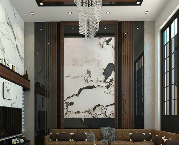 TRANH ĐÁ SƠN THỦY THÔNG TẦNG TDST34