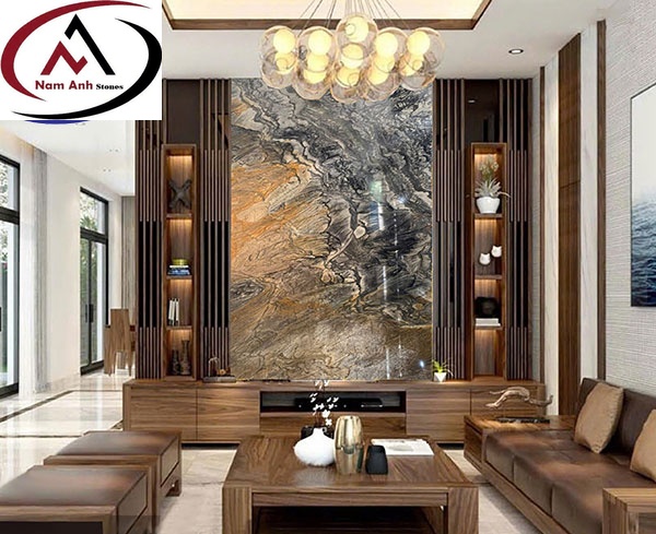 Tranh đá thạch anh tự nhiên TDTA36